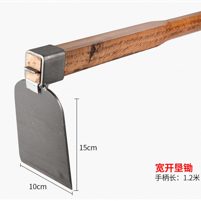热销上新木柄锄头农户用外翻铁除草耙子J地锹农具种菜种花园艺工