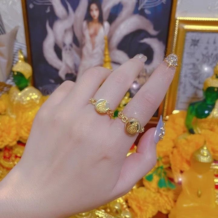 泰国原庙正品龙婆莱亿万富翁法戒指