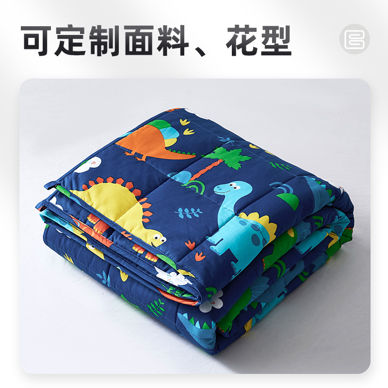重力毯weighted blanket美国亚马逊重力被加重纯棉毯子跨境