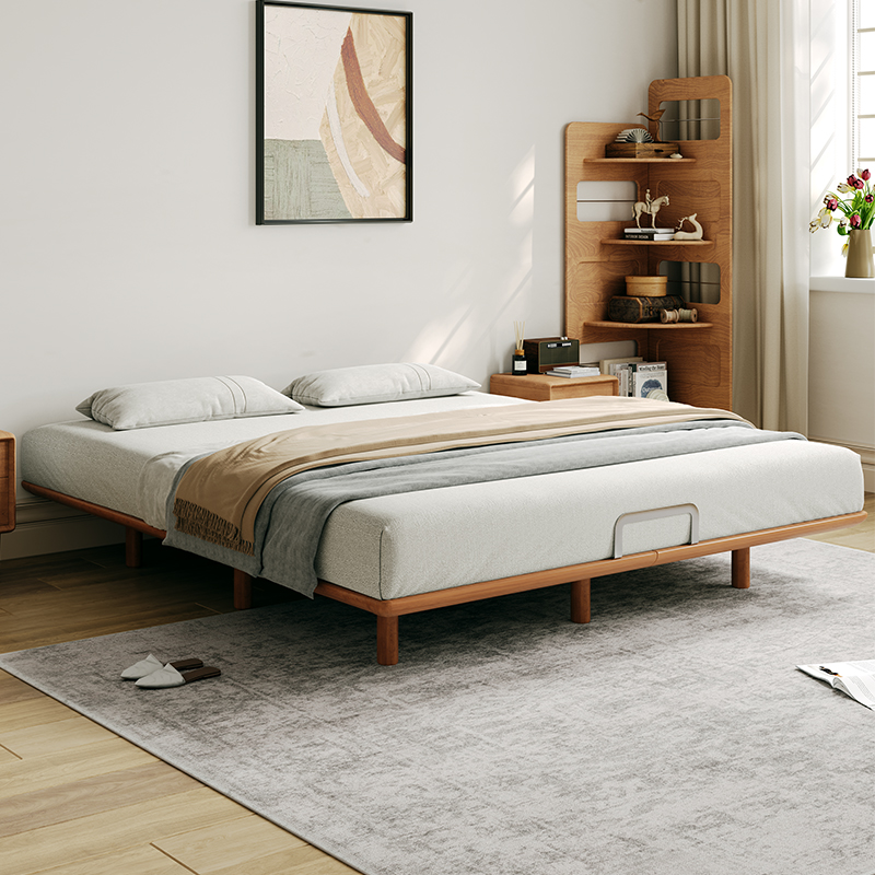 无床头床樱桃木+可定制尺寸
