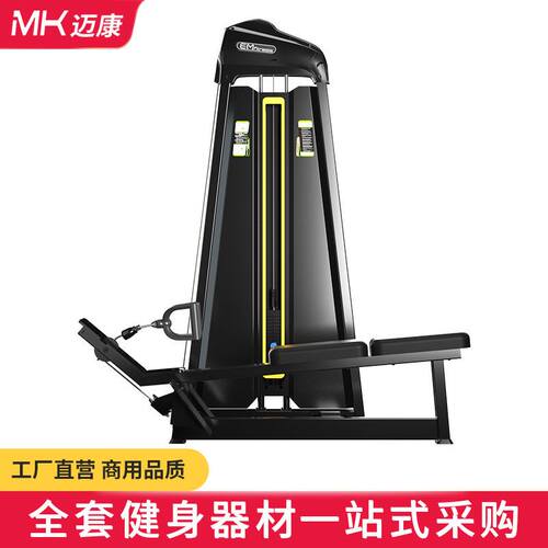 坐式低拉背训练器多功能背部肌肉训练器背肌力量健身房商用器械