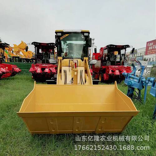 小型养殖场装载机 粮食装卸铲运机 20型工程推土机
