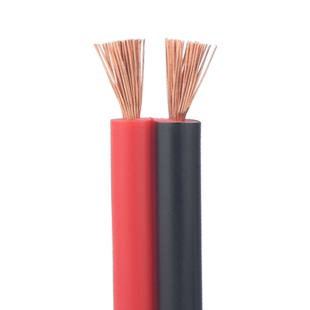 国标纯铜RVB红黑线平行双并排线2芯*0.3 0.75 1平方LED灯箱电源线