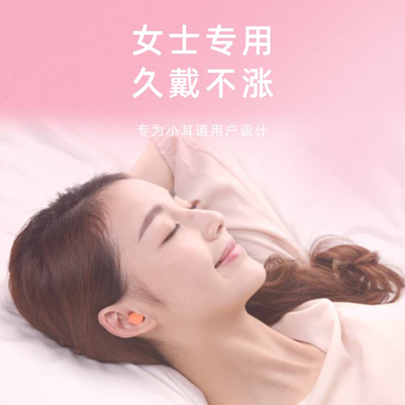 耳塞睡眠睡觉专用超级隔音神器晚上耳朵防吵噪音小耳道女士 居家日用 隔音耳塞 原图主图