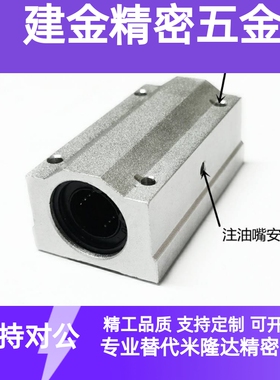 直线轴承固定座LHBBW LHBBS LHBBL6 8 10 12 13 16 20 25 30G H L