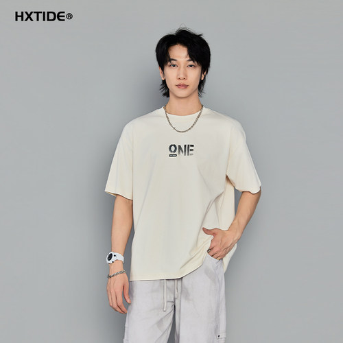HXTIDE中国狐轩夏季短袖T恤