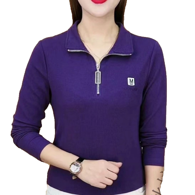 春季新款妈妈大码休闲长袖卫衣女