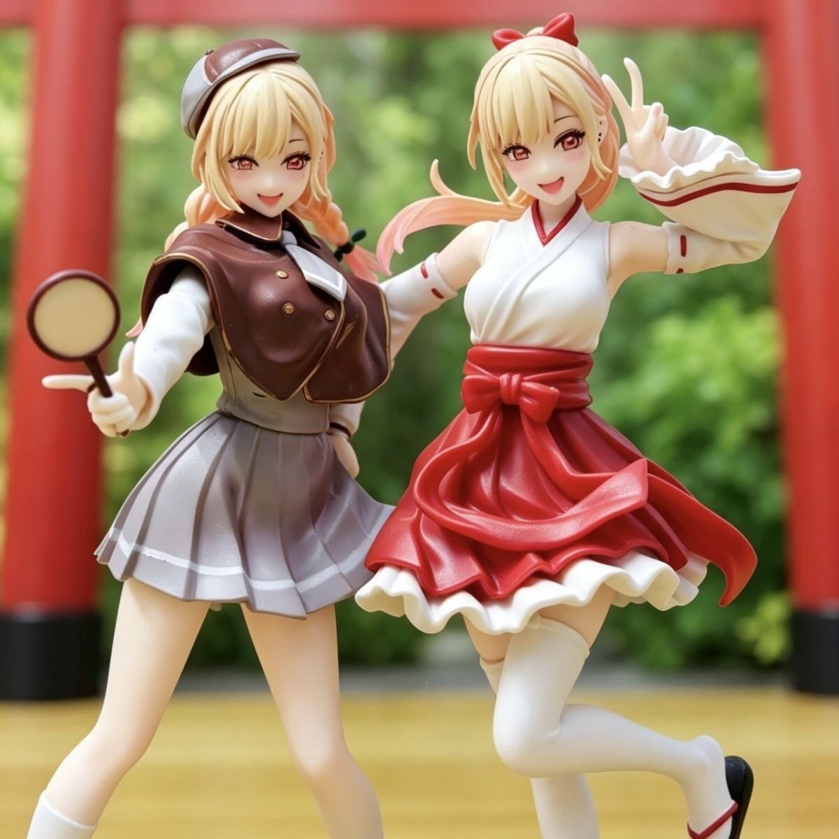 喜多川海梦侦探巫女美少女手办