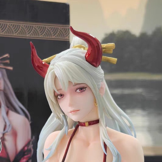 和服跪姿大和手办美少女日本动漫