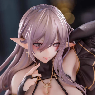 二次元美少女修女精灵小恶魔手办