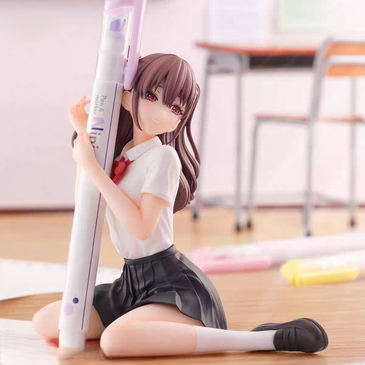 握笔之友橘美花莉手办美少女