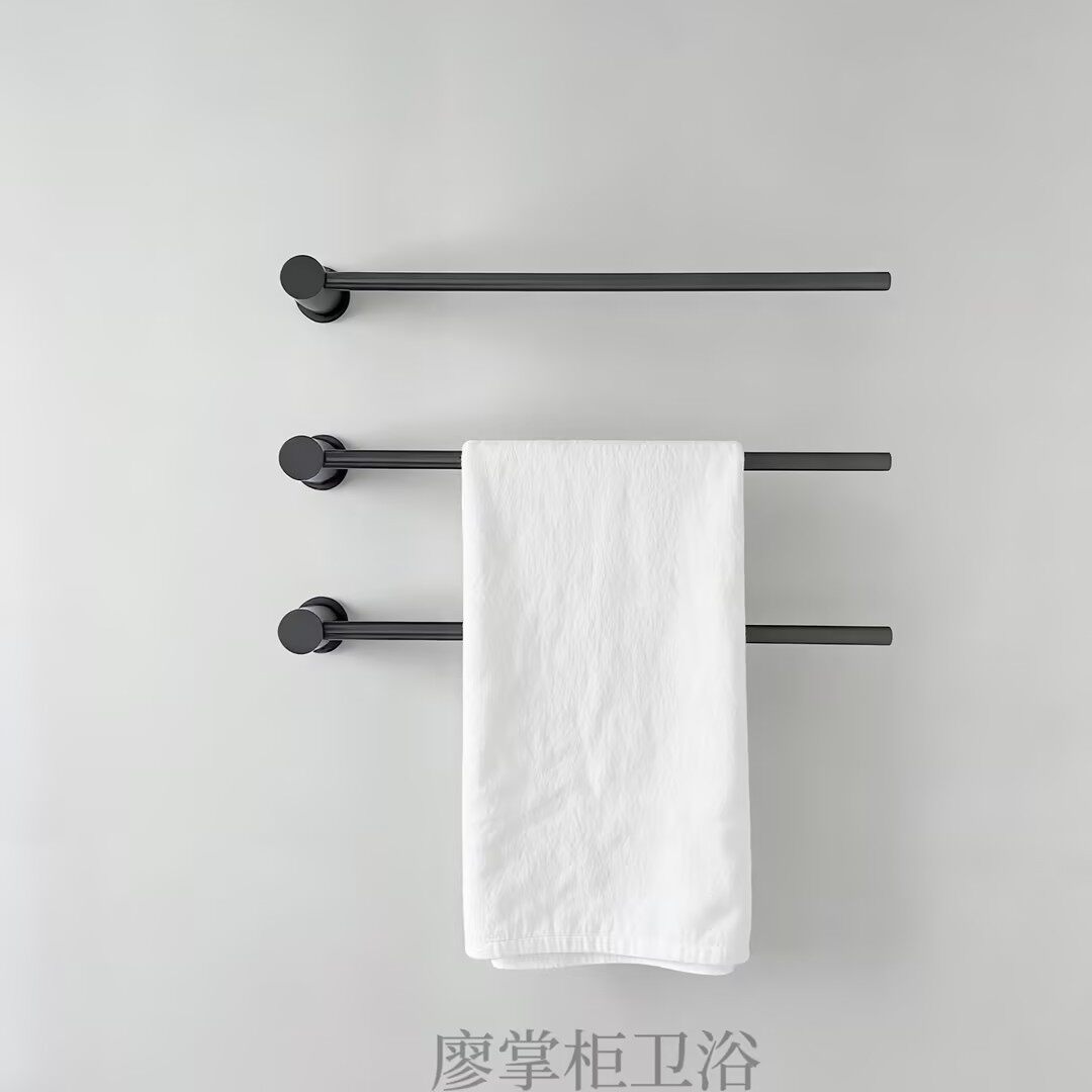极简风浴室毛巾架不加热图片
