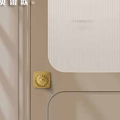 贝雷欧复古法式室内木门卫生间单舌南瓜球把手卧室金色轻奢房门锁