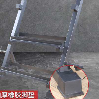 哑铃架家用支架健身器材放置架收纳架杠铃架放哑铃托架子多功能