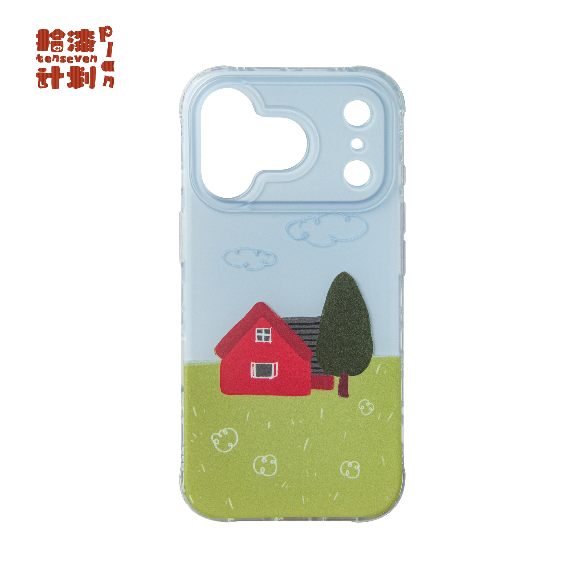 拾漆计划丨iPhone17手机壳丨《房子》IMD双面覆膜工艺套边苹果手机套iphone16春天简约小众磁吸旅游手机壳