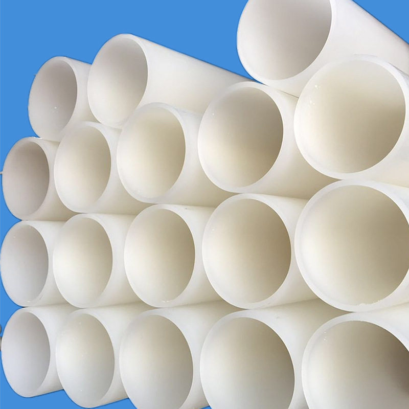 厂家pvdf管道化工通风聚偏氟乙烯管材大口径耐酸碱白色pvdf塑料管