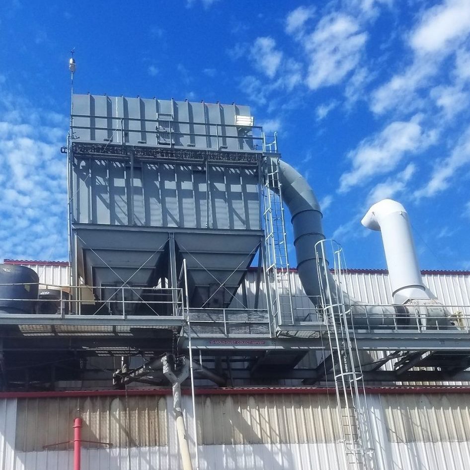 布袋除尘器布袋除尘器袋式脉冲脱硫除尘器温燃煤锅炉除尘器厂家