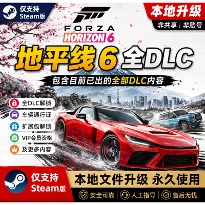 地平线6全DLC解锁仅支持steam版