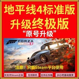 极限竞速地平线4 标准版升级终极版丨全DLC含风火轮/财富岛/乐高丨Steam多车包+CR点数丨全车存档+进度解锁