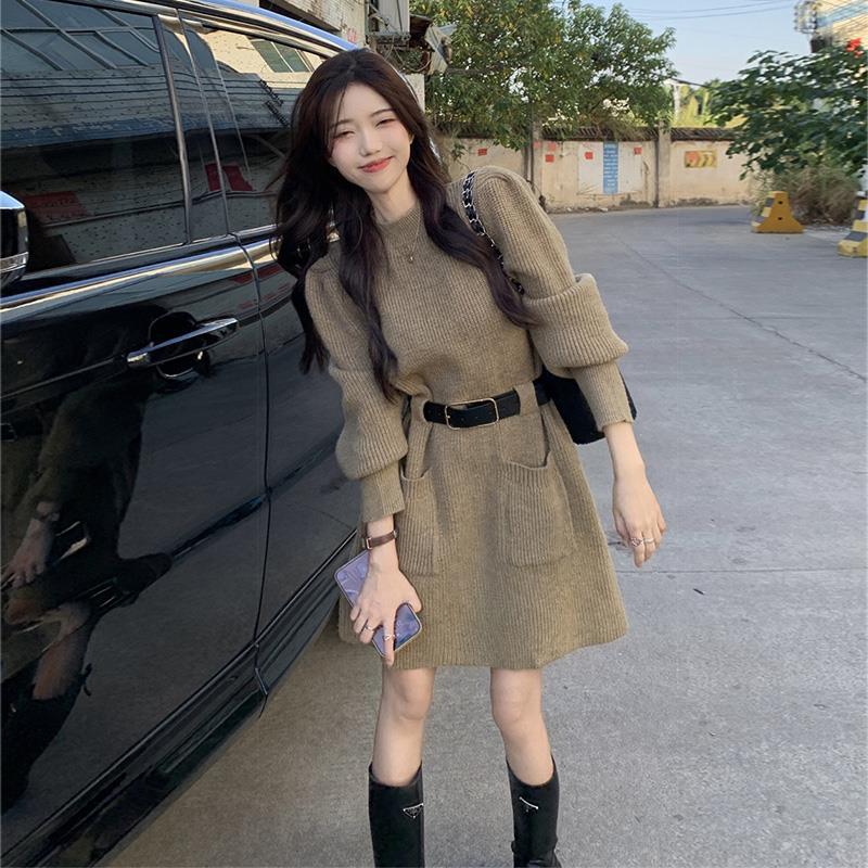 新款女装温柔奶系穿搭整套搭配感