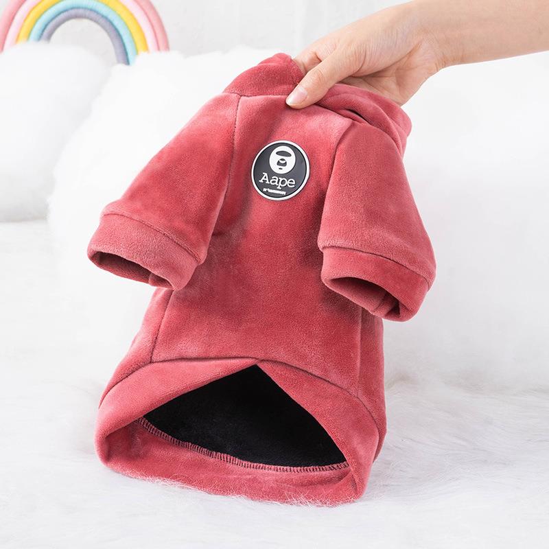 狗狗衣服卫衣秋冬装泰迪博美柯基法斗小型犬四季加厚保暖猫咪服饰