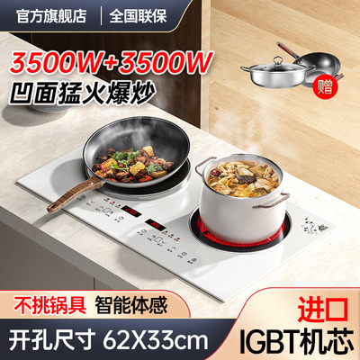 热情好太太猛火大功率双头电磁灶