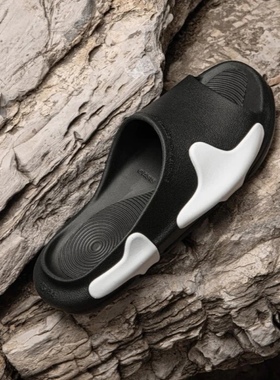 EQLZ EQUALIZER Oasis 运动拖鞋EVA图腾一字拖鞋防滑休闲凉拖