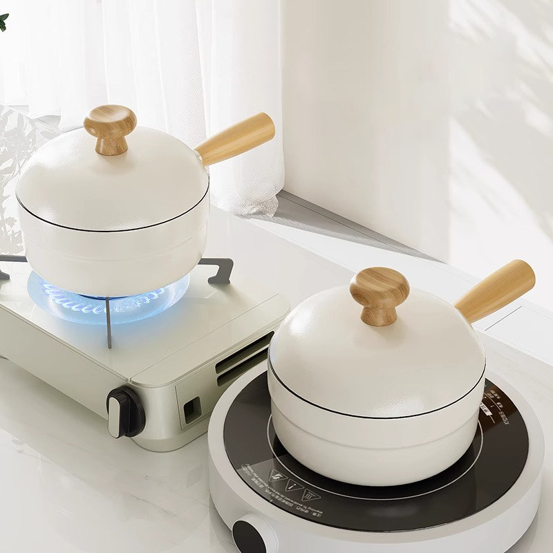 【不粘锅一人食】陶瓷奶煮泡面