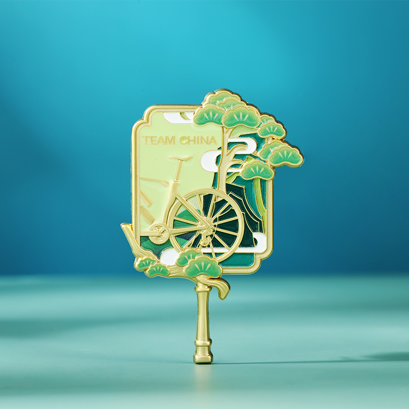 环黄山国际公路自行车比赛徽章