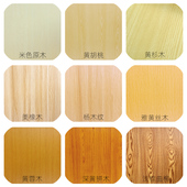 加厚家具翻新贴纸贴膜衣柜柜子木门贴皮桌面防水仿木纹墙纸原木色