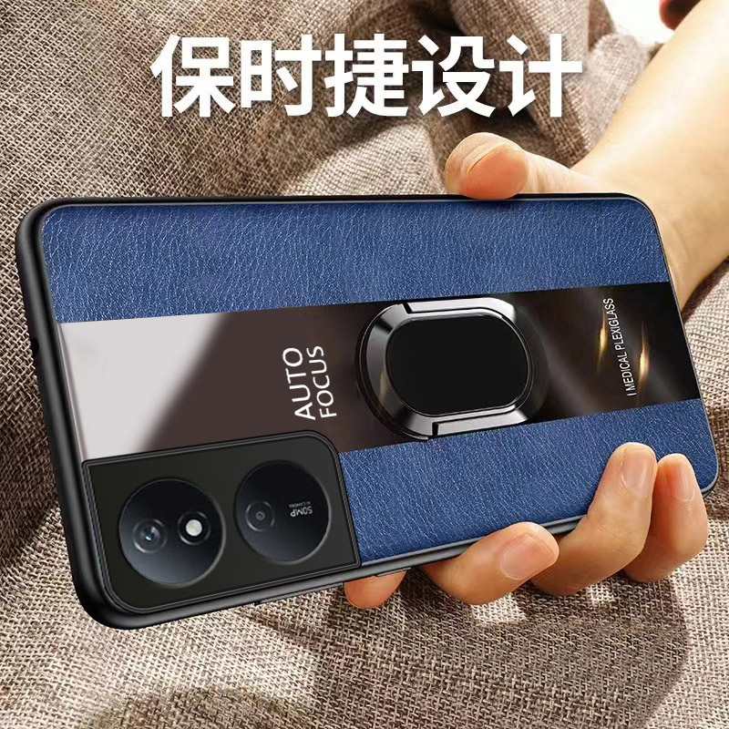 适用荣耀畅玩50plus手机壳全包防摔puls华为新款clk一an00畅享clkan男送钢化膜款pius士生女保护套anoo后外壳