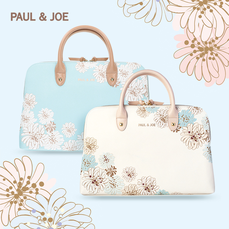 法国品牌PAUL&JOE 13.3寸笔记本电脑包2023新款收纳包高颜值商务轻便公文包大容量附可调节肩带手提通勤女士