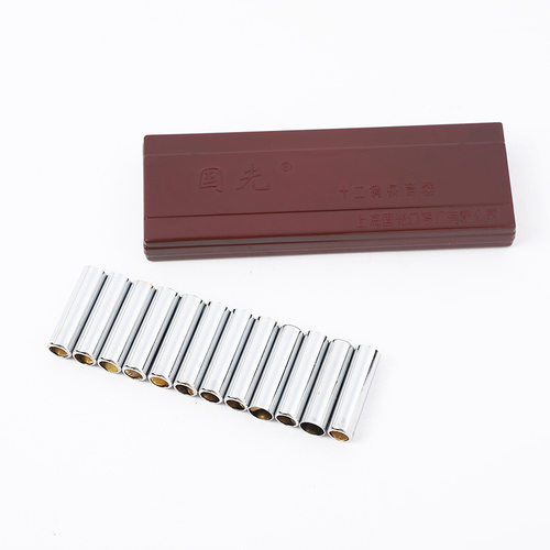 十二管校音器 12管定音笛12调铜管定音哨 源头校音器