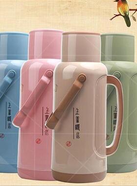 3.2l塑料热水瓶家用保温水壶皮大容量8磅暖壶外壳开水暖瓶玻璃胆.
