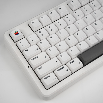 潮玩客apple苹果机械键盘键帽87/98/108一整套热升华正刻XDA高度