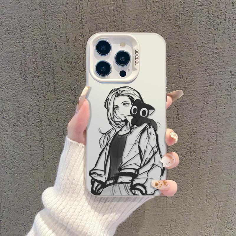 适用罗小黑战记手机壳鹿野动漫