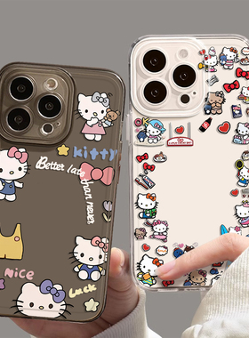 hellokitty相框适用苹果17promax手机壳iphone16拍立得vivox200放照片oppofindx9小卡reno14/iqooneo11一加15