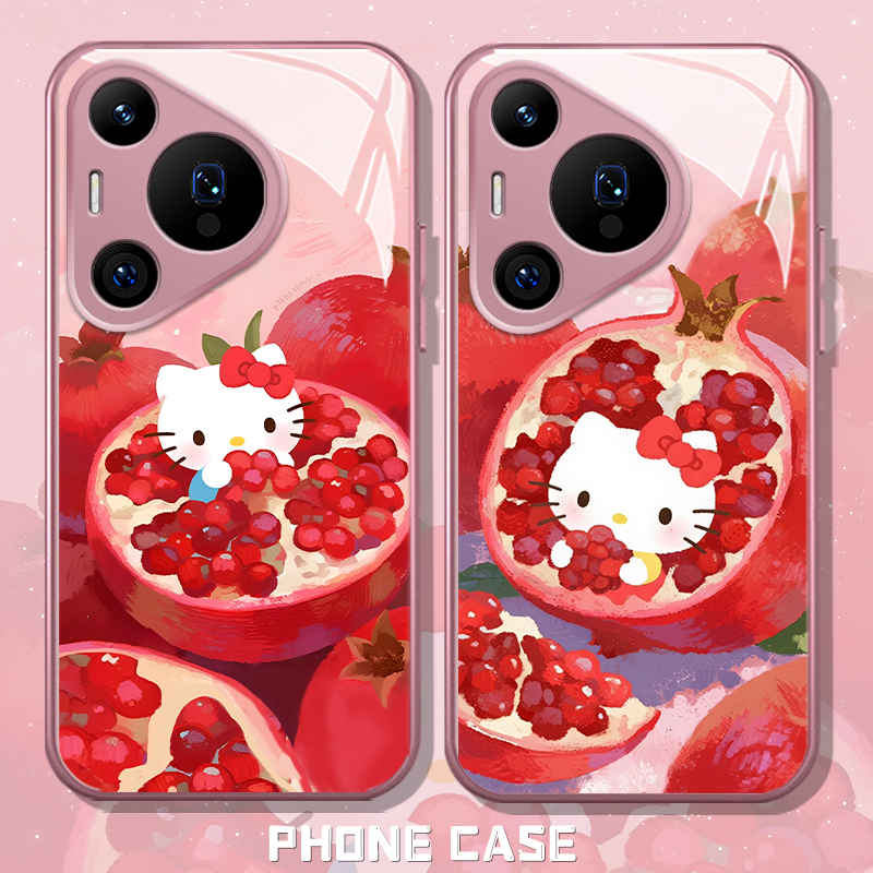 适用hellokitty手机壳石榴可爱