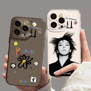 iqooneo11一加ace6 s30 雏菊GD权志龙适用苹果17promax手机壳iphone16潮牌vivox200周边opporeno15同款 findx9