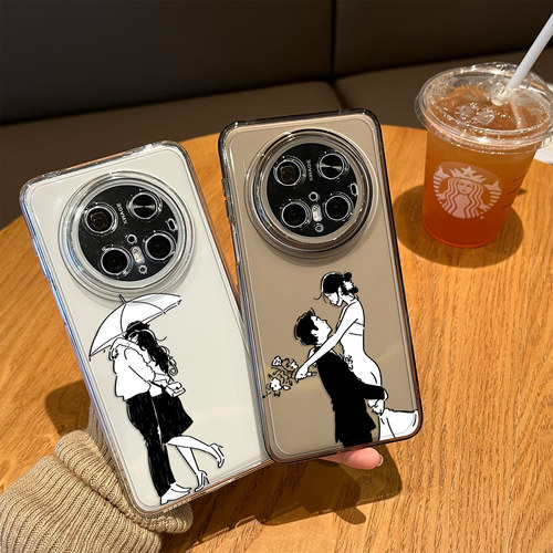 适用情侣手机壳拥抱小众ins