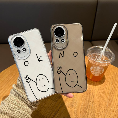 适用情侣手机壳no搞怪OK