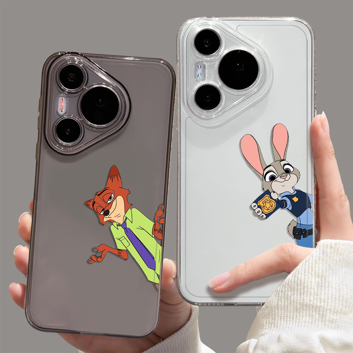 适用尼克朱迪情侣手机壳动物城