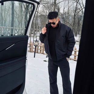 GTLA三防冲锋衣外套男款美式机能风立领夹克硬汉穿搭飞行员棉服