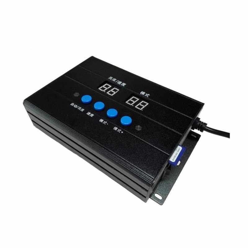 DMX512数码管、点光源 投光灯、洗墙灯,DMX512全彩控制器SW-301U怎么看?