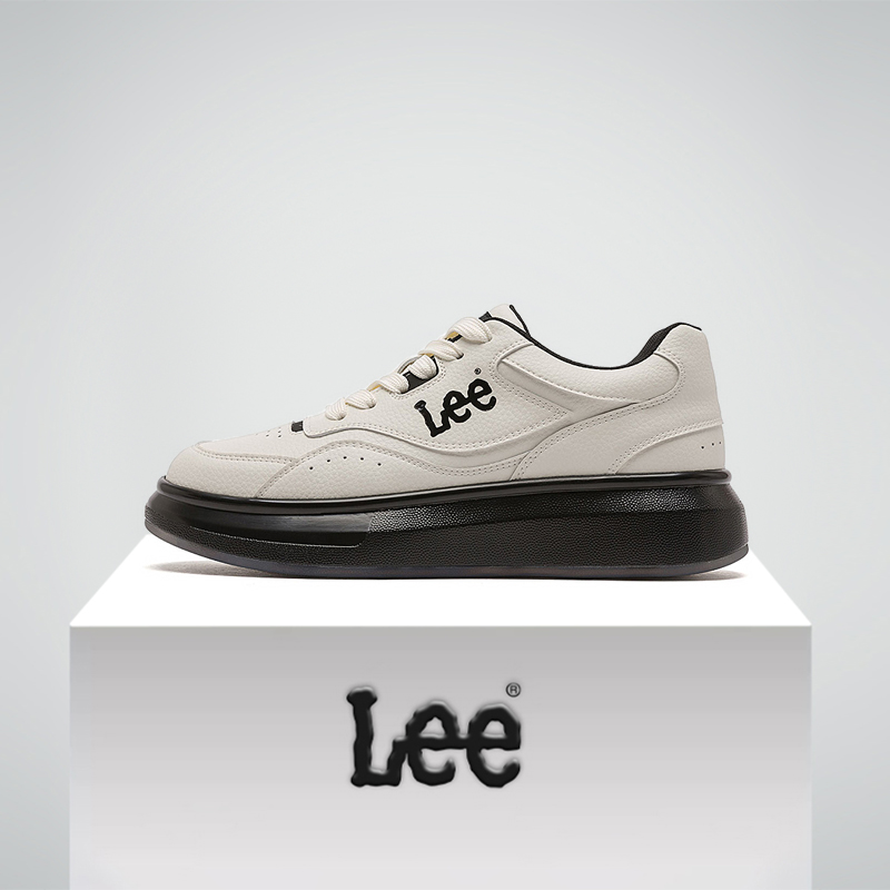 Lee增高透气休闲板鞋男款