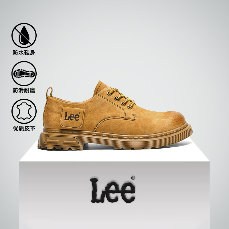 Lee复古工装鞋英伦风休闲户外鞋