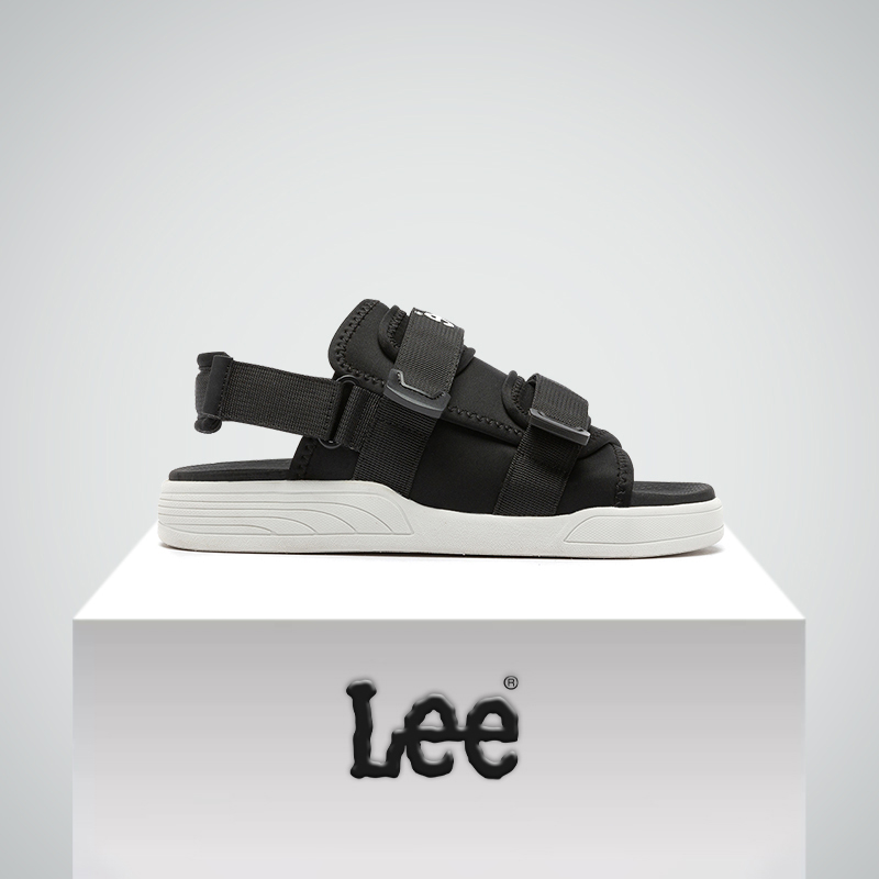 Lee旗舰店魔术贴软底凉鞋情侣款