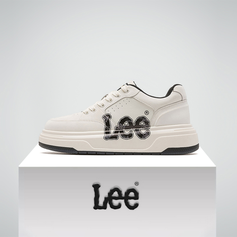 Lee厚底增高休闲板鞋男款