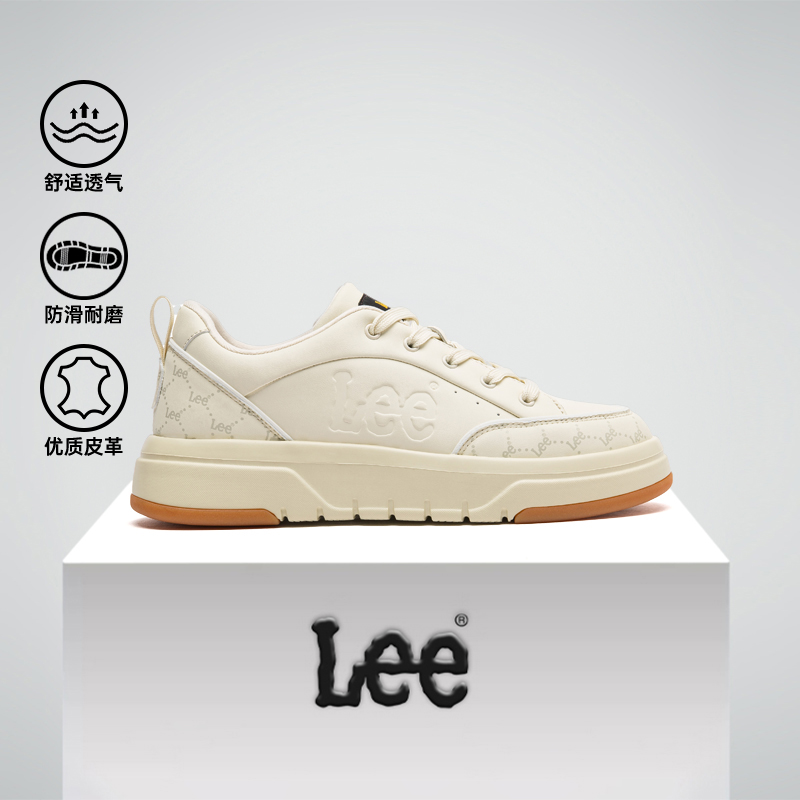 Lee耐磨秋冬板鞋透气柔软休闲鞋