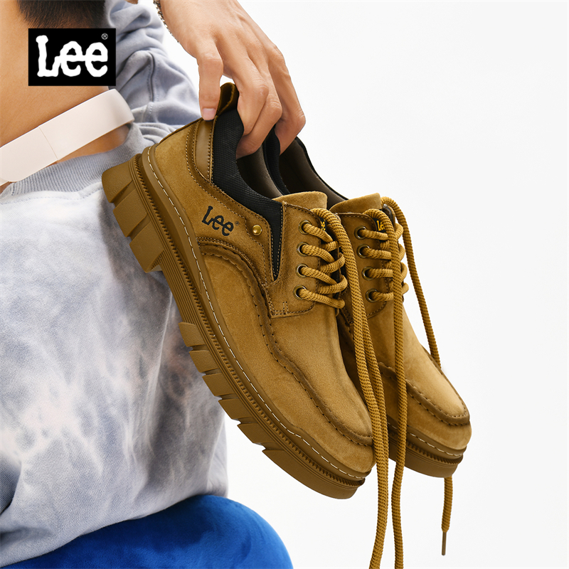 Lee旗舰店潮流马丁靴大黄皮靴